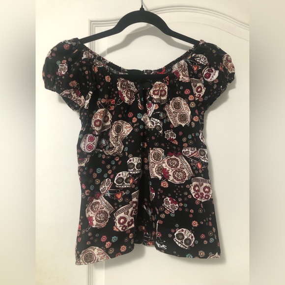 Hell bunny skull top - Picture 2 of 4